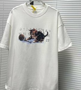 Maison Margiela メゾン マルジェラ トップス Tシャツ メンズ レディース カジュアル ホワイトＬ