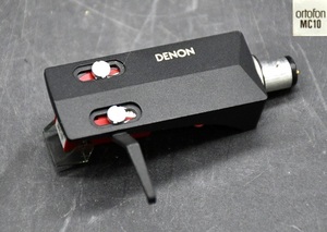 NY4-228【現状品】DENON　ortofon　MC10　オルトフォン　カートリッジ　交換針　ターンテーブル　オーディオパーツ　音出し確認済　中古品