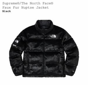 Supreme The North Face Faux Fur Nuptse Jacket Black M 新品未使用　国内正規品　20AW シュプリーム　ノースフェイス　ダウン　ヌプシ