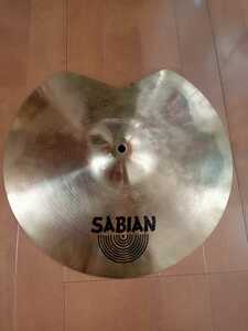 SABIAN セイビアン B8 PRO 16 16インチ ROCK CRASH シンバル 中古 割れ修正 リペア31