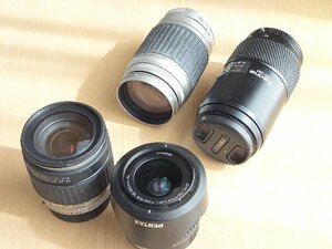 PENTAX用AFレンズ　4本セット　デジタルでも使用可　ジャンク品