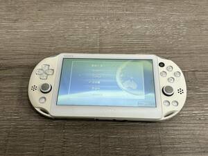 ☆ VITA ☆ Playstation VITA PCH-2000 ホワイト 動作品 本体のみ プレイステーション ヴィータ PSVITA 