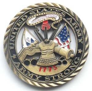 アメリカ合衆国 陸軍 紋章コイン メダル United States ARMY 