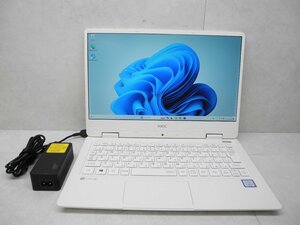 ☆1円☆第7世代☆NEC LAVIE☆PC-NM550KAW☆高解像度1920×1080☆Core i5-7Y54 1.20GHz/8GB/SSD256GB/無線/Bluetooth/カメラ/Office/Win11☆