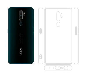 Ｂ級品 OPPO A5 2020 透明 ソフト TPU ケース