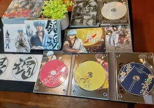 ☆お買い得！ 美品「銀魂」BEST CD+DVD 「 劇場版　紅桜篇 」DVD2枚-CD1枚「ジャンプアニメツアー2008&2005」DVD すべてまとめ キレイです
