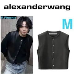 【ALEXANDER WANG】Motorbiker Vest M