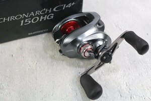 SHIMANO シマノ CHRONARCH C14+ 150HG クロナーク 右 リール ベイトリール 釣り 釣具 箱付き A015