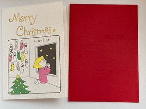 FRONTIA（フロンティア）　クリスマスカード　xcd-22　　封筒付き　　　TSUKIKO