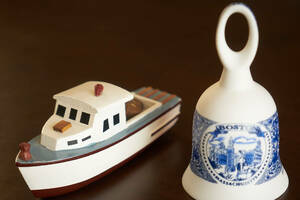 BOSTON BELL＆BOAT　置物　　　◆中古品◆