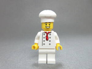 LEGO★G 正規品 コック 料理長 料理人 店員 ミニフィグ 同梱可能 レゴ シティ レストラン キッチン 店 食べ物 厨房 学校