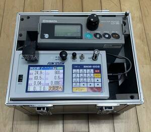 フローシステム FLOWSYSTEM 小型空気環境測定器 BKM-502 + 柴田科学 デジタル粉じん計 LD-3B