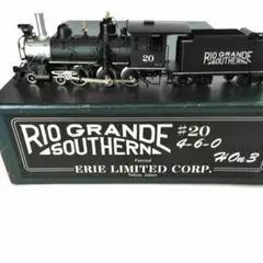 ERIEI　HOn3(10.5mm)　RGS#20　4-6-0　塗装済み完成品