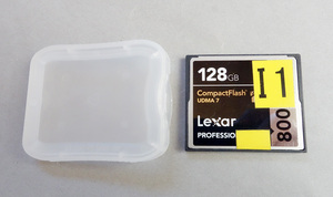 ☆ Lexar レキサー 128GB CFカード コンパクトフラッシュカード 800X　実用品 I1 ☆
