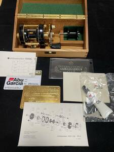 極美品　激レア　ABU　Ambassadeur　アブ　アンバサダー　2500CDL　金黒　アブガルシア　　オリムピック