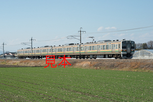 鉄道写真データ（JPEG）、00960745、211系（A2編成）、JR両毛線、駒形〜伊勢崎、2018.03.01、（7114×4748）