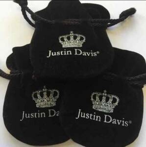 非売品◆JUSTIN DAVIS(ジャスティンデイビス)◆巾着袋×3枚◆