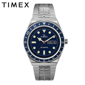 Q TIMEX タイメックス キュー 1979 REISSUE TW2U61900 ネイビー アナログ 曜日 日付 カレンダー メンズ ボーイズ ユニセックス 男性用 時計