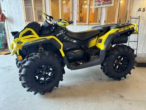 can-am OUTLANDER1000XMR 2019年式　事故車現状