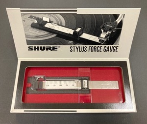 SHURE シュアー／SFG-2 アナログ針圧計、美品！