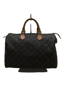 LOUIS VUITTON◆スピーディ35_モノグラム_BRW/PVC/BRW