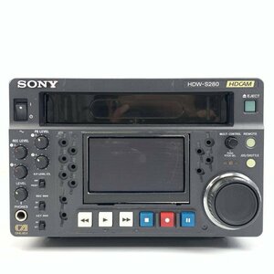 SONY ソニー HDW-S280 HDデジタルビデオカセットレコーダー●簡易検査品【TB】