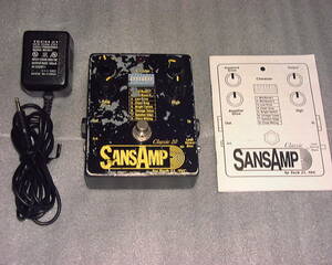 希少 20周年モデル 美品 SANSAMP Tech 21 レリック SANS AMP クラシック 検BOSS Roland Gibson Fender Marshall ORANGE Mesa Boogie ESP 