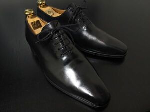 美品 マグナーニ 41 Magnanni ホールカット ドレスシューズ 黒 ワンピース 8584