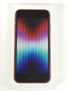 K10-202-108【美品/送料無料】Apple(アップル) iPhone SE 第3世代 64GB プロダクトレッド MMYE3J／A SoftBank バッテリー状態(100%)/判定〇