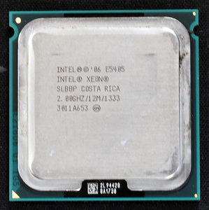 (送料無料) Intel Xeon E5405 SLBBP LGA771 Socket771 (動作確認済 中古品) (管:SAC12
