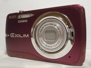 デジカメ CASIO EXILIM EX-Z550 レッド (14.1メガ) 778A