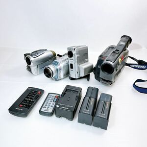■動作未確認■ ビデオカメラ セット販売 SONY Canon Victor