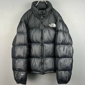 Wm497 正規品 THE NORTH FACE ザノースフェイス ヌプシ700 ダウンジャケット 肉厚 3D ブラック 黒 メンズ 907999