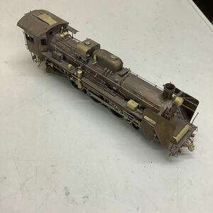 (13) 蒸気機関車 HOゲージ 鉄道模型 現状品 メーカー詳細不明 ジャンク