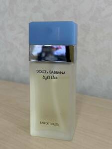 DOLCE&GABBANA ドルガバ ライトブルー 100ml オードトワレ　ほぼ満タンのお品物　ドルチェ &ガッバーナ