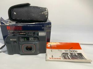 美品 RICOH リコー TF-500D コンパクトフィルムカメラ 動作中古品 142d2450