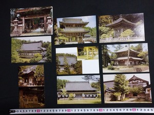 ｆ▲　昭和の絵葉書　大本山総持寺祖院　8枚　景色　風景　光景　レトロ・アンティーク・コレクション/AB02