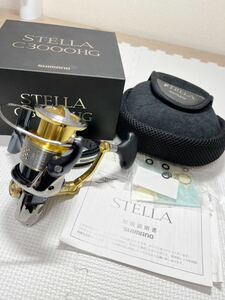 超美品　極上　シマノ SHIMANO 10 ステラ　STELLA C3000HG 送料無料　動作　巻き感なめらか