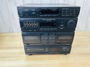 ☆ SONY ソニー CD カセット システムコンポ HCD-515 カセットデッキ SA-3015p140 ☆
