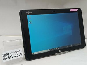 Rジャンク/FUJITSU ARROWS TabQ506/ FARQ0600G/Atom X5-Z8500 1.44GHz/64GB/4GB/10.1インチ/Win10 Pro/高解像度