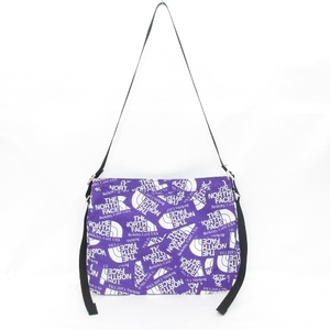 ノースフェイス パープルレーベル THE NORTH FACE PURPLE LABEL Logo Print Shoulder Bag S ショルダーバッグ ポーチ NN7859N パープル メ