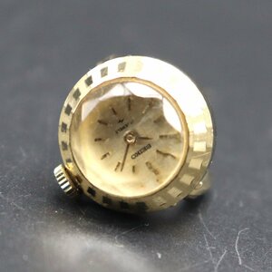 SEIKO セイコー リングウォッチ 11-0290 手巻 17石 カットガラス ASGP ゴールドカラー 亀戸 レディース指輪型時計/アクセサリー