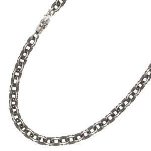 クロムハーツ Chrome Hearts PAPER CHAIN 30/ペーパーチェーン30inch サイズ:30inch シルバーネックレス 中古 NO05