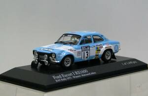 【PMA】1/43 フォード エスコート1 RS1600 #13 Makinen/Liddon 1973年 RACラリー優勝 (商品№ 430 738113 )ダイキャスト製のミニカー