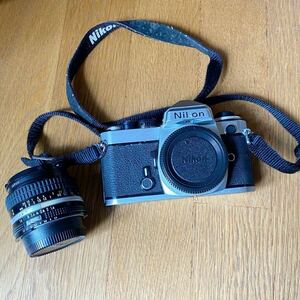 Nikon ニコン FE フィルムカメラ 一眼レフ レンズ 50mm 1:1.4 動作未確認
