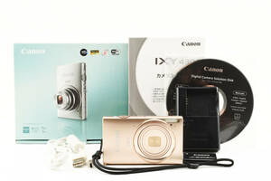 ■美品■ キャノン Canon IXY 430F ゴールド デジタルカメラ 1610万画素 《元箱付》 NY-18A24-479