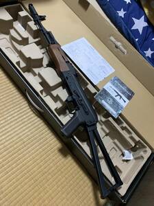 S&T AKS-74N スポーツライン電動ガン フェイクウッド　中古使用小