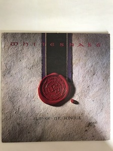 ■UKオリジ■WHITESNAKE-ホワイトスネイク/SLIP OF THE TONGUE レア1989年LP 英EMI 初回マトA1/B1！ 