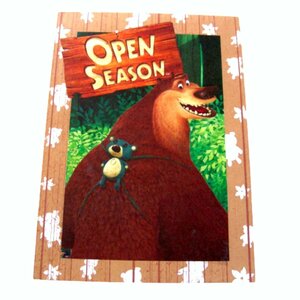 ★未使用（経年なりの汚れあり）★『オープン・シーズン』（Open Season）メモ帳★ 文房具・ノート・紙製品 ★MK137