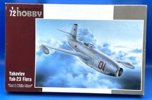 ☆24EK1406 スペシャルホビー 1/72 Yakovlev Yak-23 Flora Red ＆ White Stars